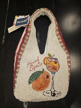 Marshalls Beaded Aperol Spritz Purse